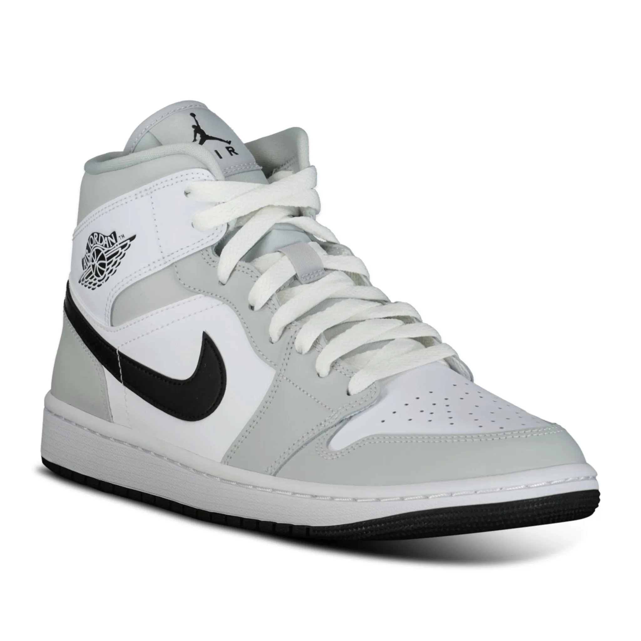 1 Mid Light Smoke Grey Trainers