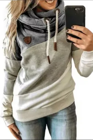 2025 NEW ROSA - COLOR BLOCK HOODIE