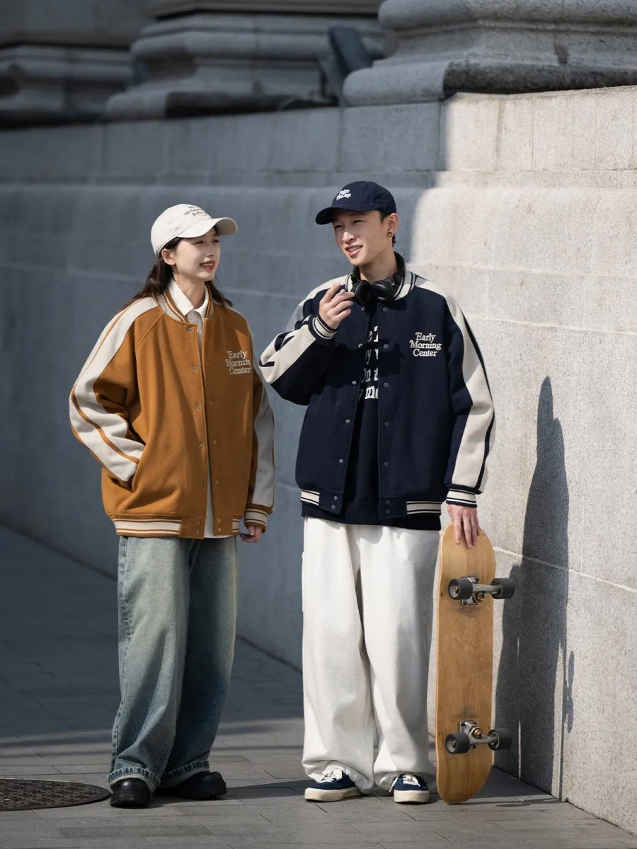 American casual style baseball jacket   N2852