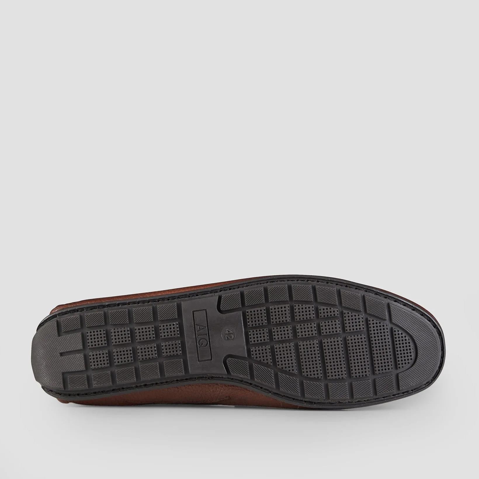 AQ By Aquila hewitt mens leather loafer in tan