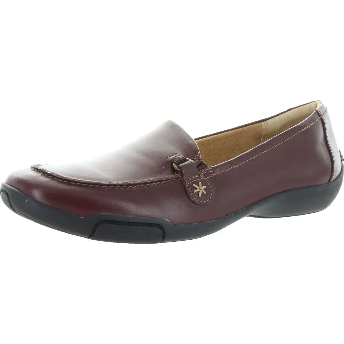 Array Womens Addie Leather Slip On Loafers