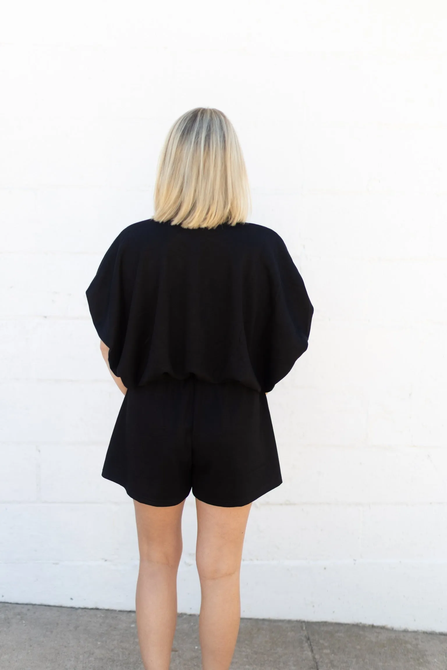 Black Bubble Top
