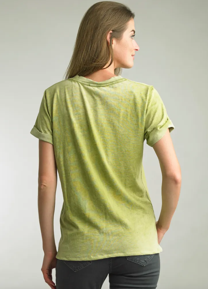 Bright Olive Cotton Tee