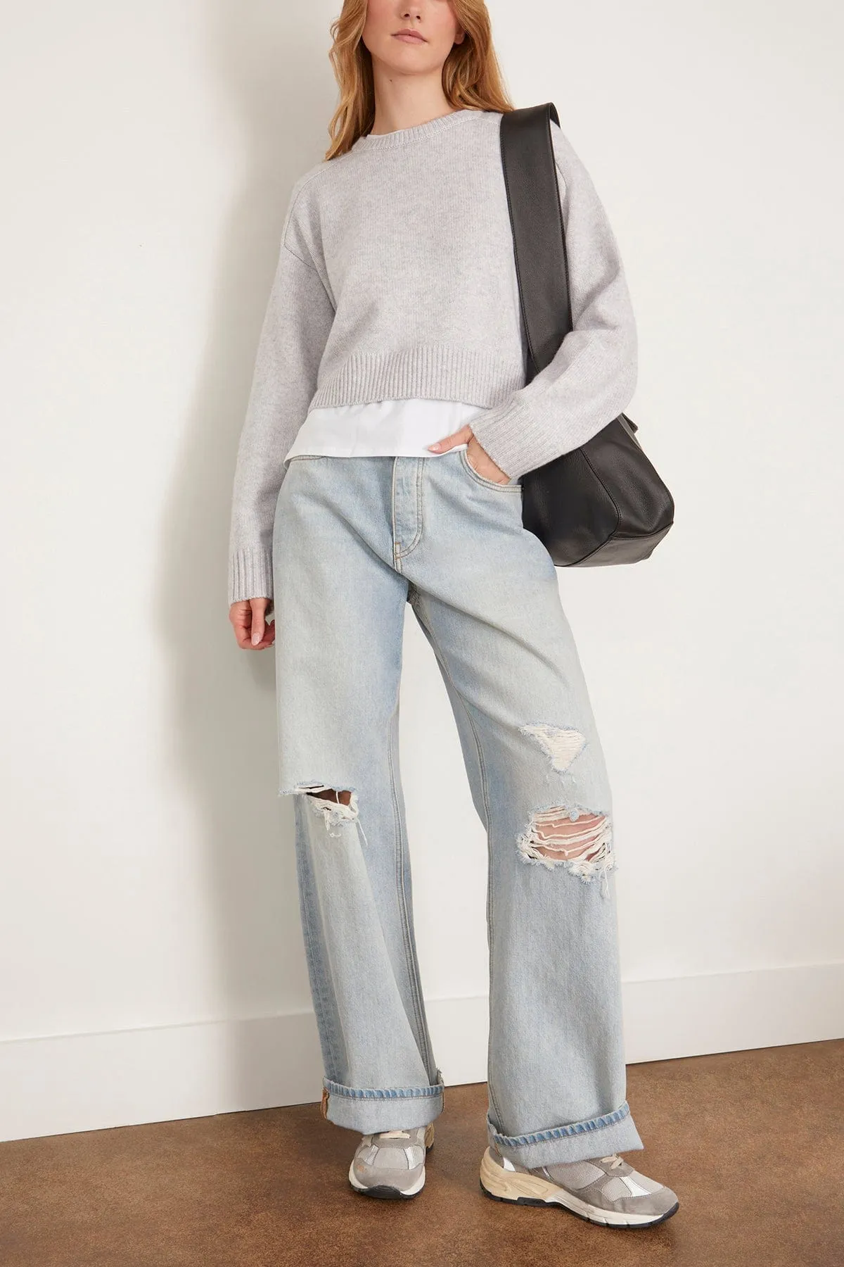 Bruzzi Oversized Sweater in Cloud