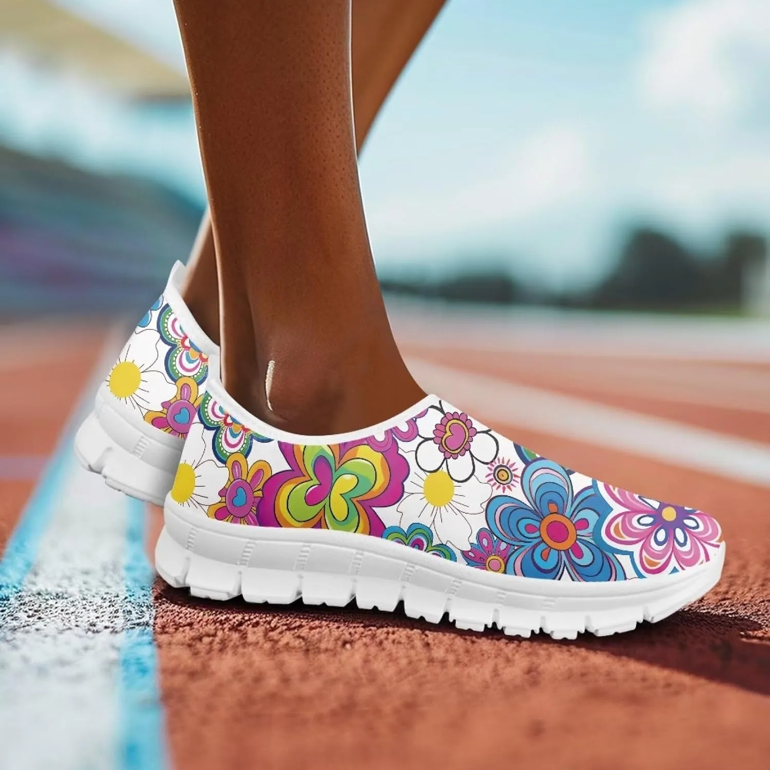 Canvas Sports Shoes for Women Low Top Casual Sneakers for Women Fashion Comfortable Walking ShoesWhite Sole