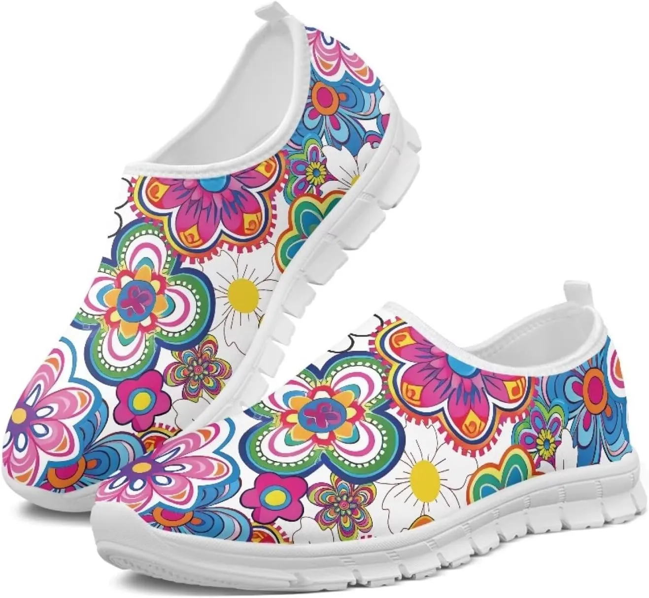 Canvas Sports Shoes for Women Low Top Casual Sneakers for Women Fashion Comfortable Walking ShoesWhite Sole