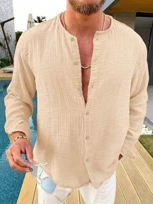 Chris | Classic Casual Linen Shirt