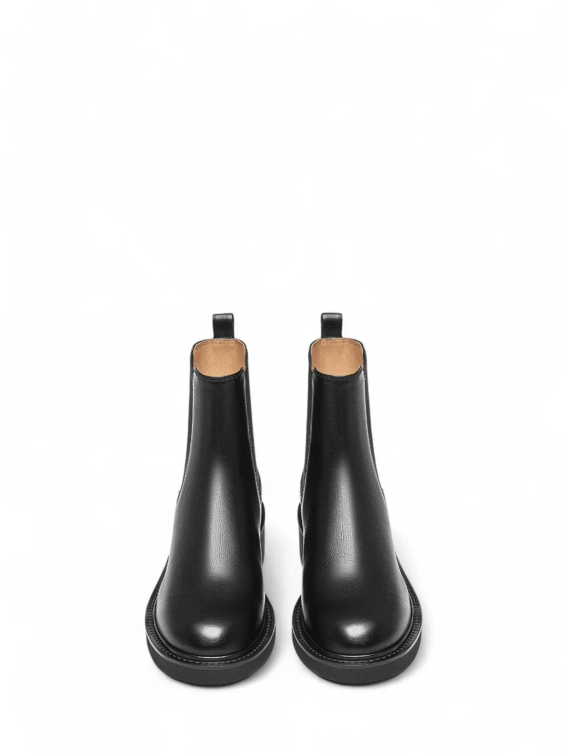 Classic Chelsea Leather Boots