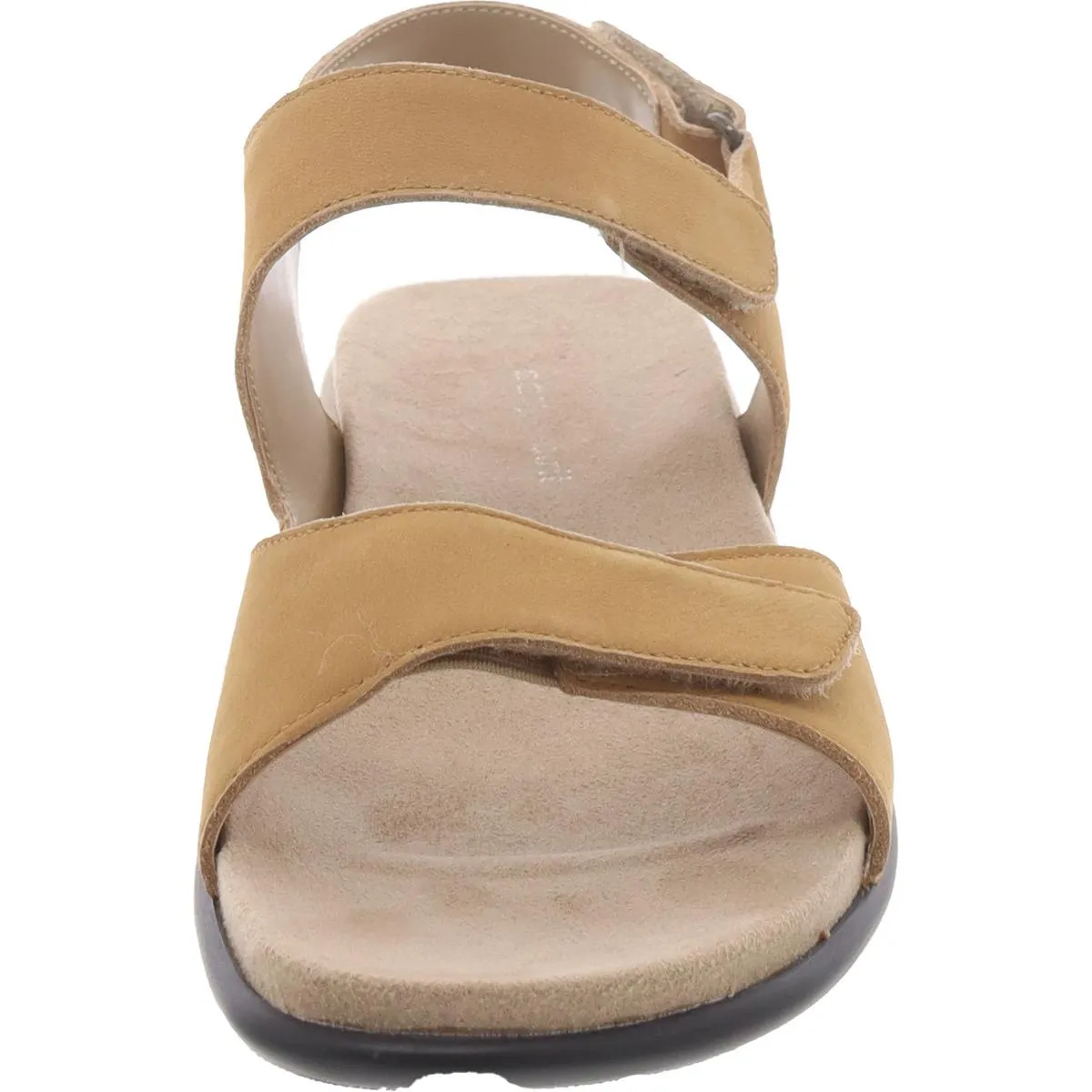 Easy Spirit Womens Hartwell Leather Adjustable Slingback Sandals