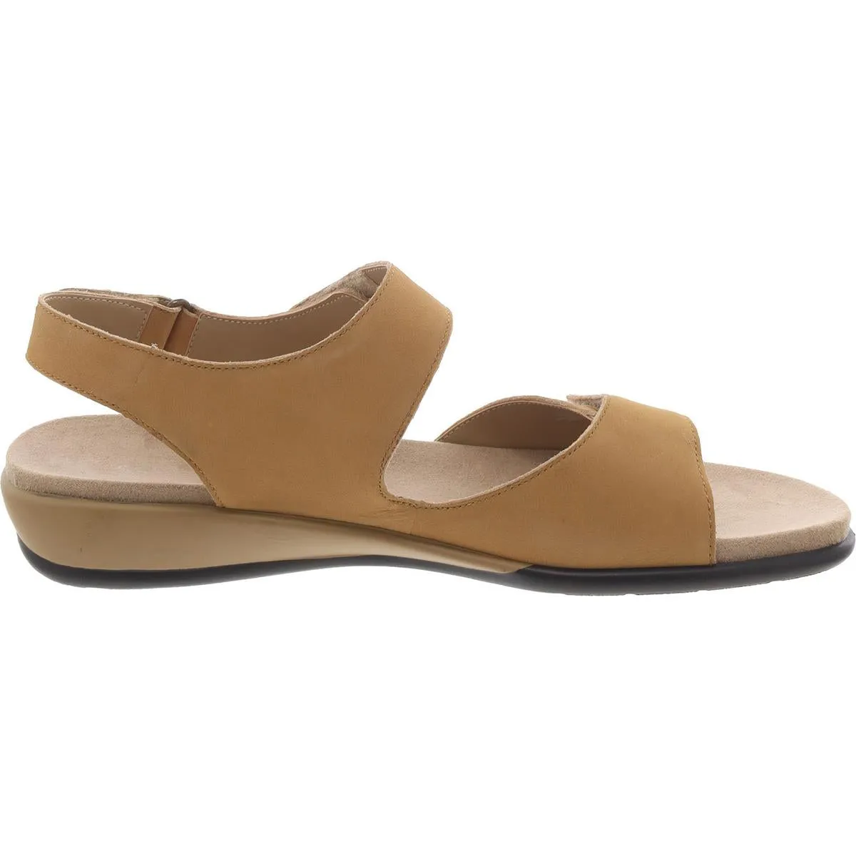 Easy Spirit Womens Hartwell Leather Adjustable Slingback Sandals