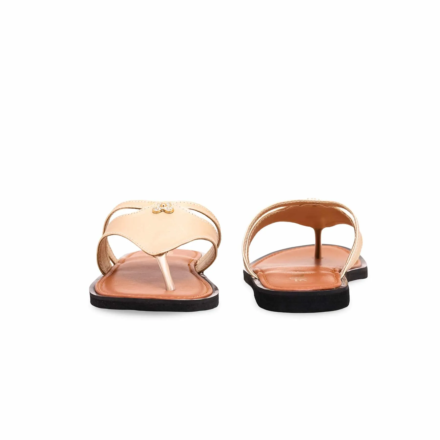 Fawn Casual Chappal CL7100
