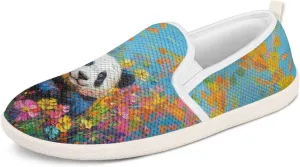 Flag Shoes Casual Walking Shoes Women's Shoes Flats Wide Sneakers Mesh Flats