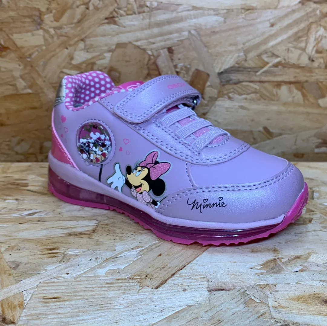 Geox Infant Todo Disney Minnie Mouse Trainer - Rose / Fuchsia
