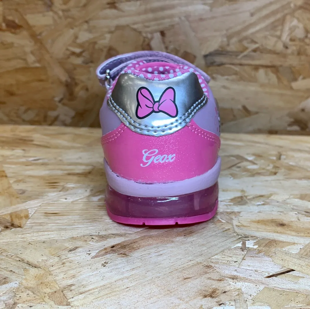 Geox Infant Todo Disney Minnie Mouse Trainer - Rose / Fuchsia