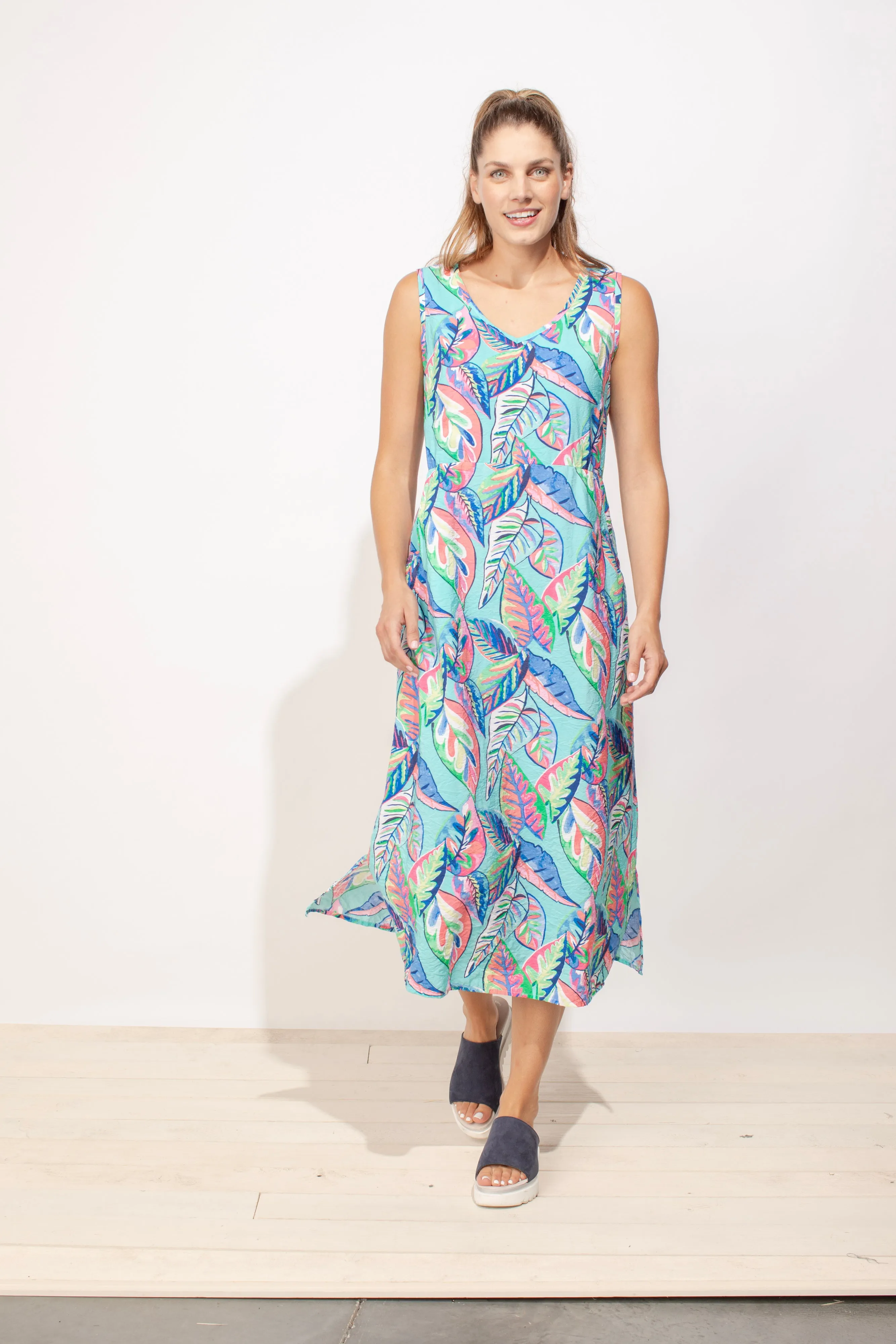 Habitat Escape Spring 2024-E82651-Beach Dress-Multi