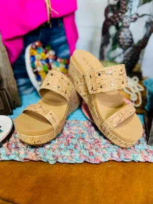 Happiness Cork Wedge