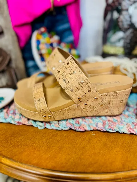 Happiness Cork Wedge