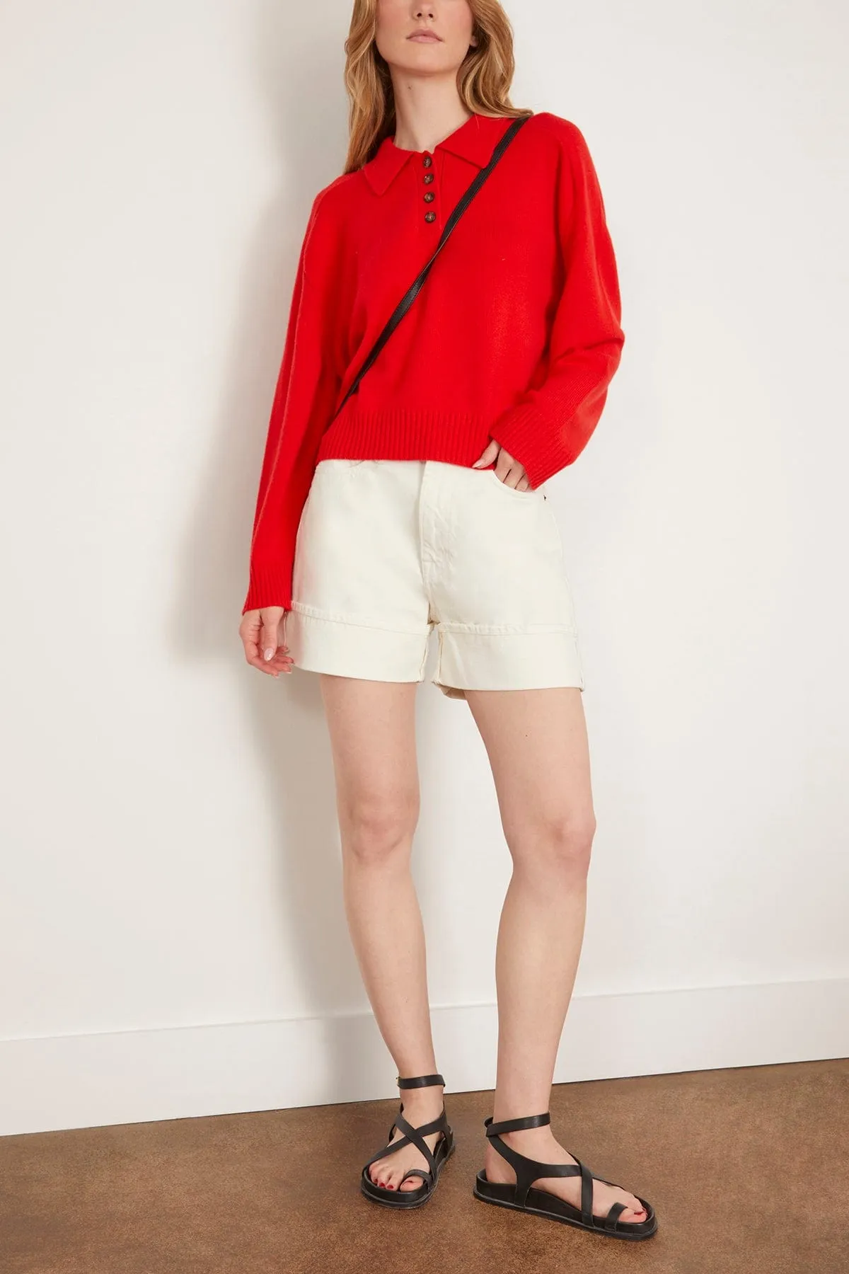Homere Sweater in Tomato