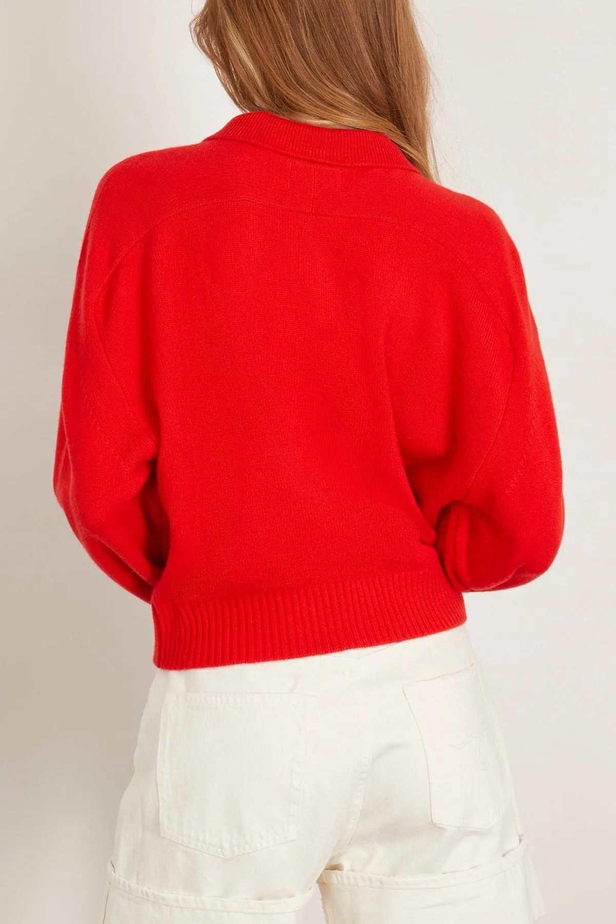 Homere Sweater in Tomato
