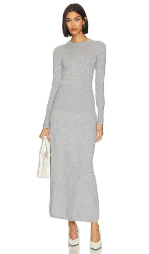 L'Academie Siani Maxi Dress in Grey