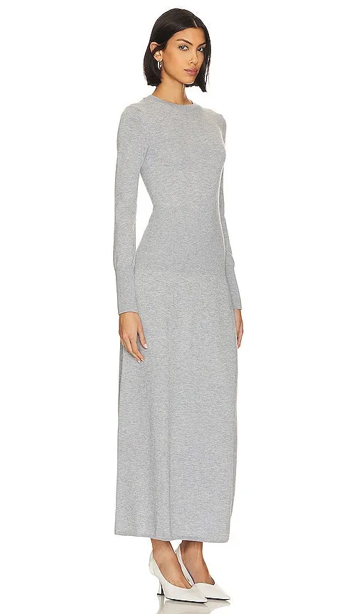 L'Academie Siani Maxi Dress in Grey