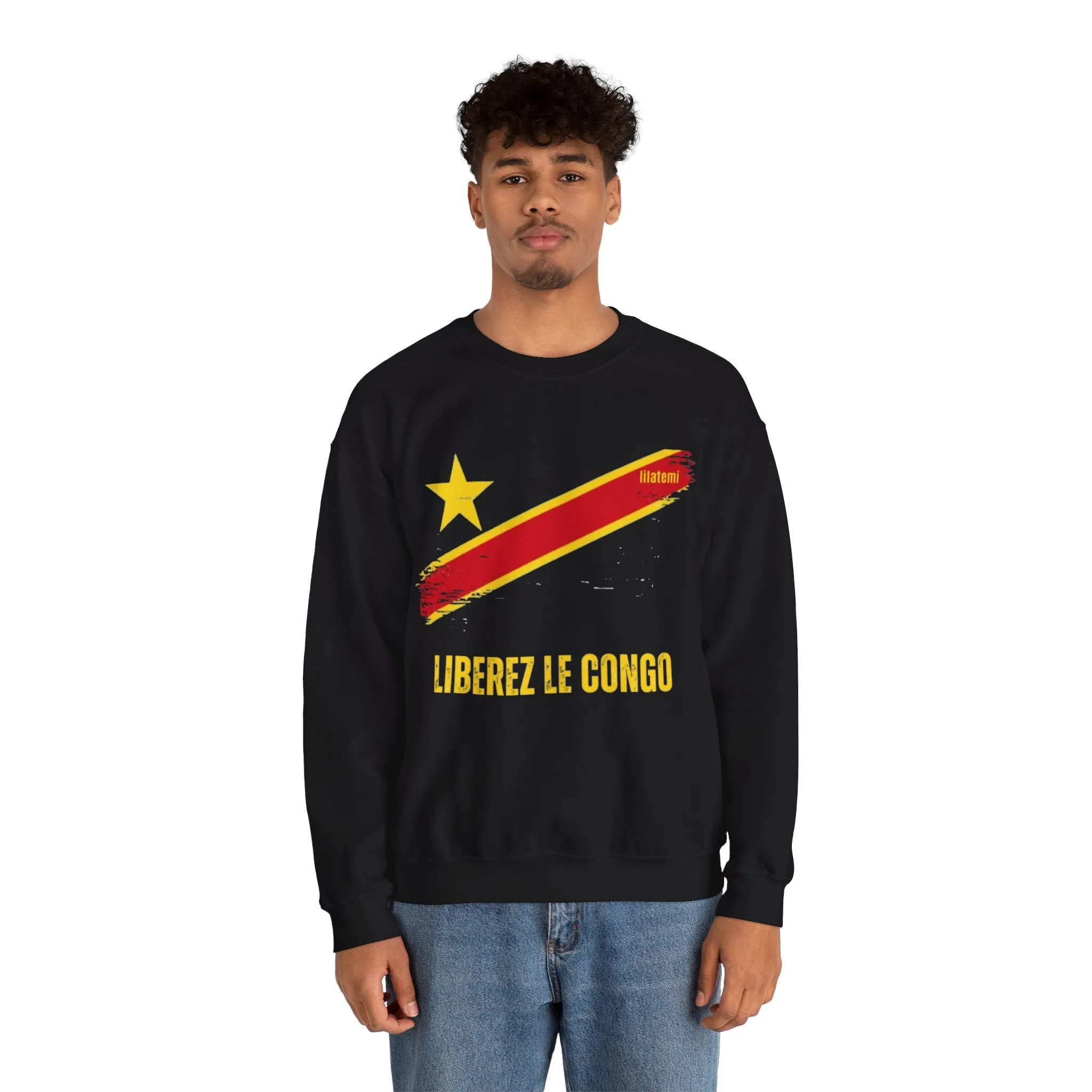 LIBREZ LE CONGO J  Sweatshirt Unisex Engag et Styl