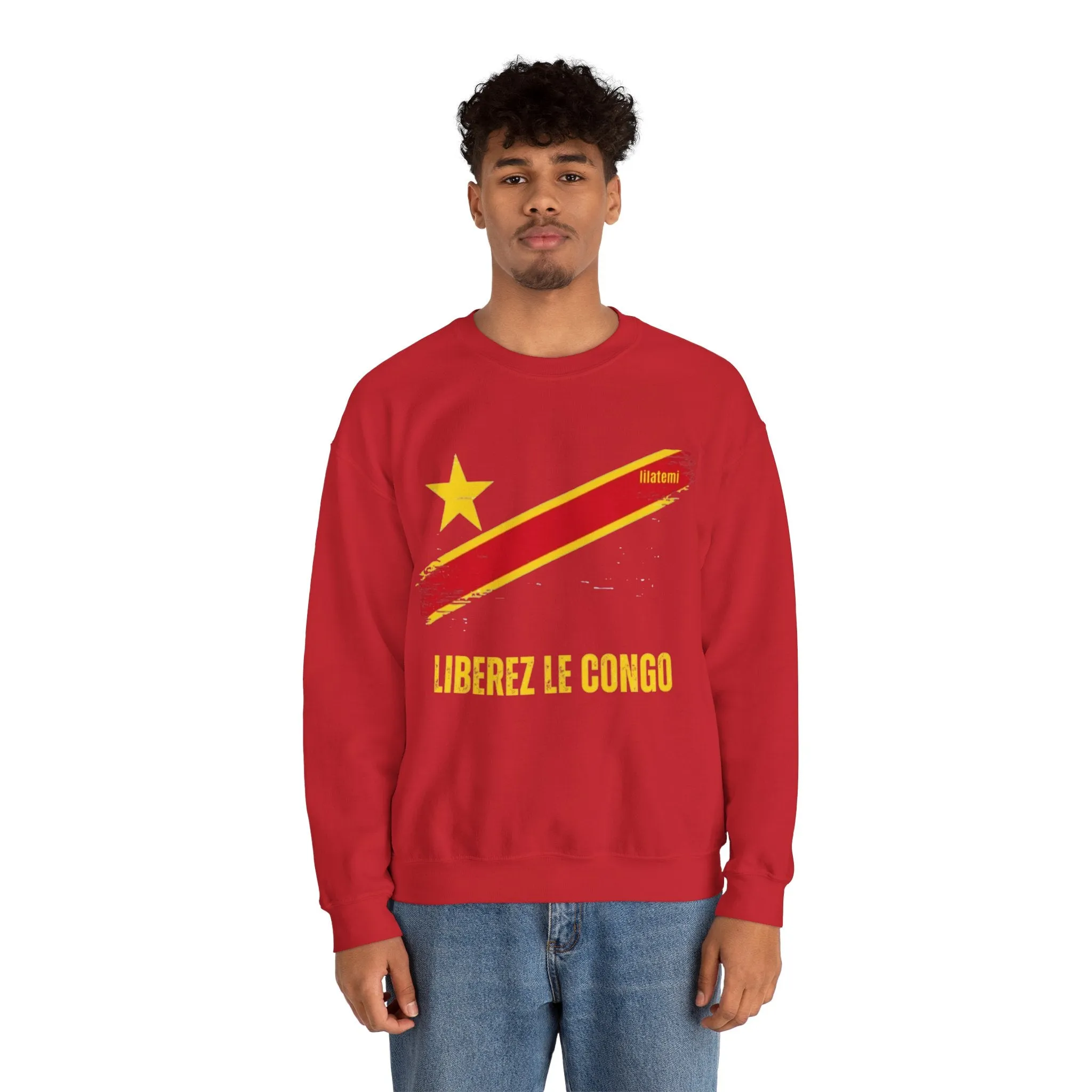 LIBREZ LE CONGO J  Sweatshirt Unisex Engag et Styl