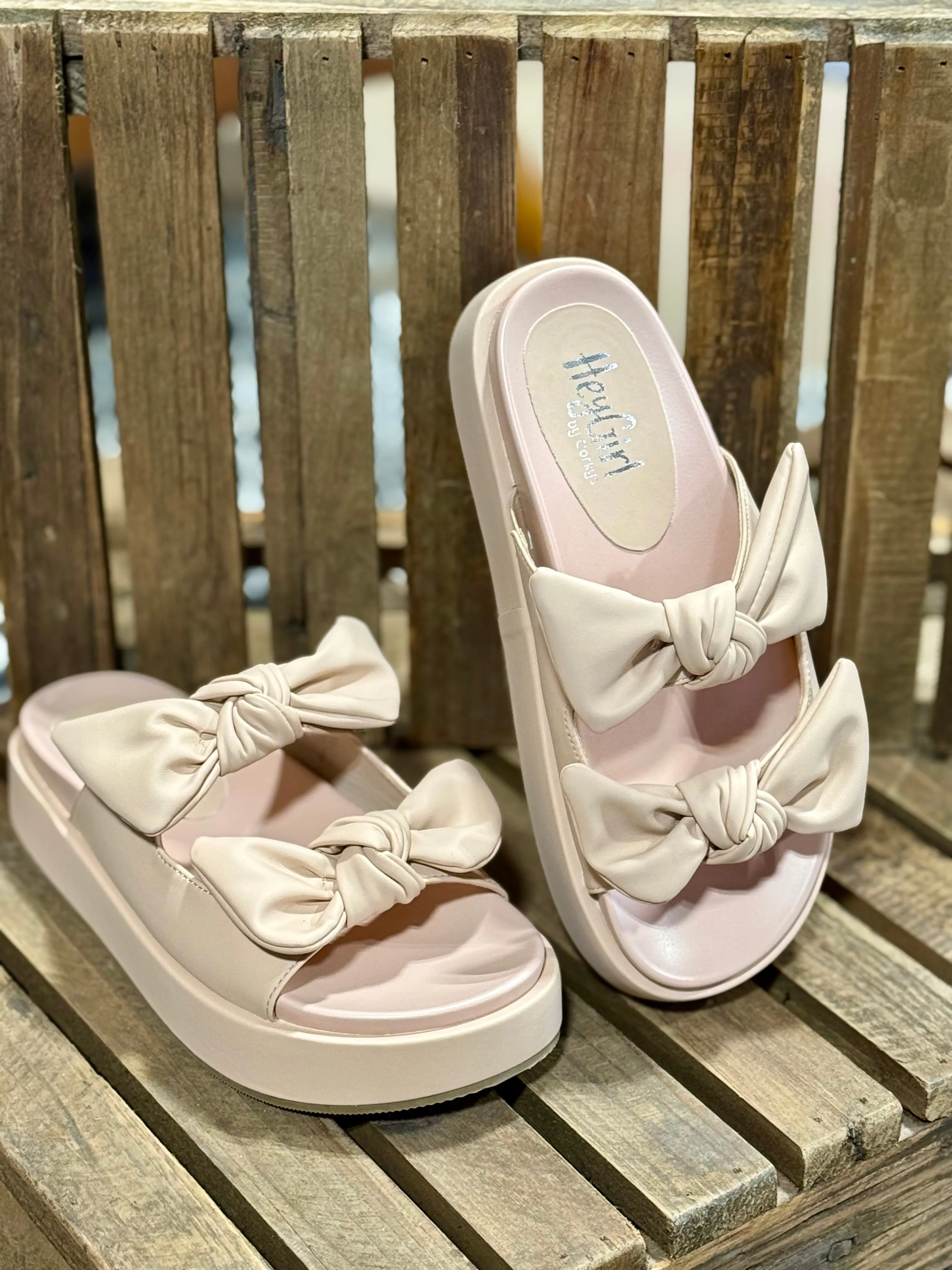 Lil Bit Knotty Nude Sandal by Corkys
