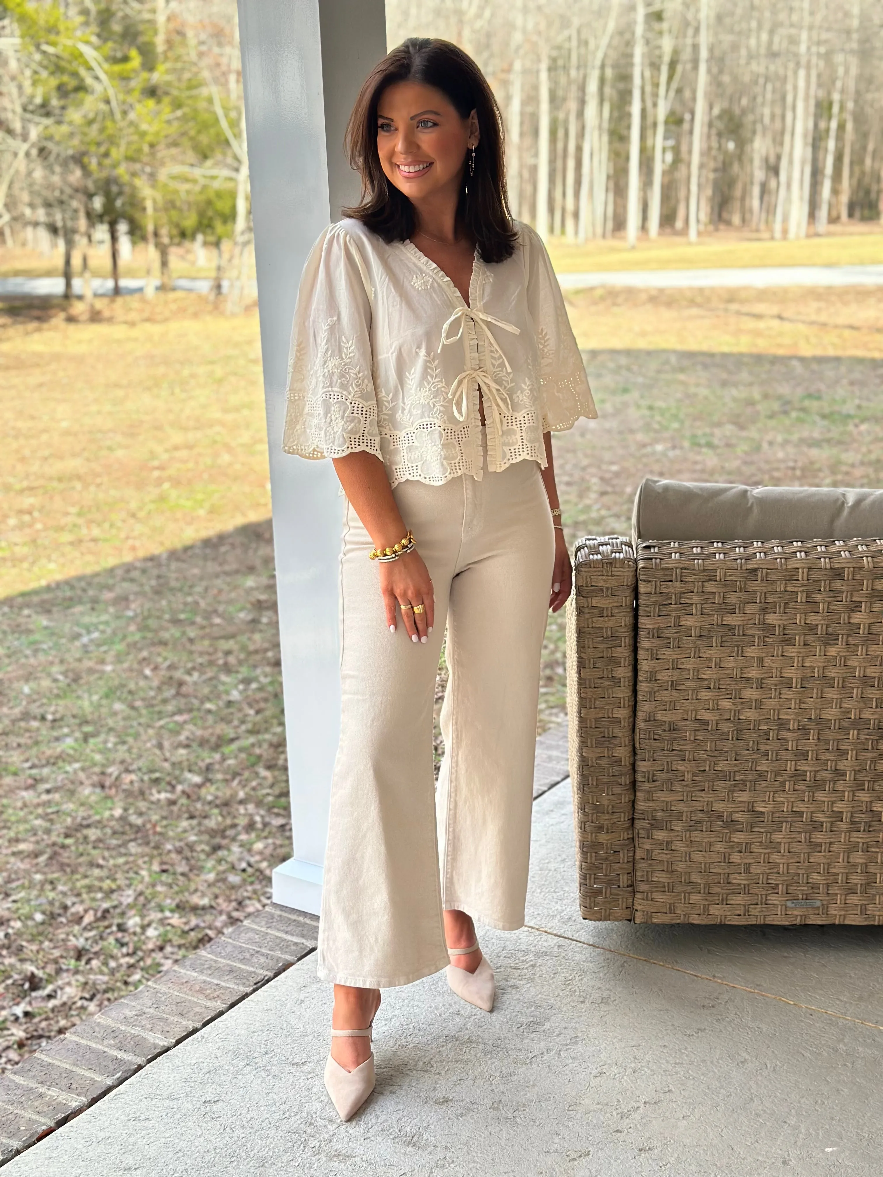 Lorelei Top - Ivory