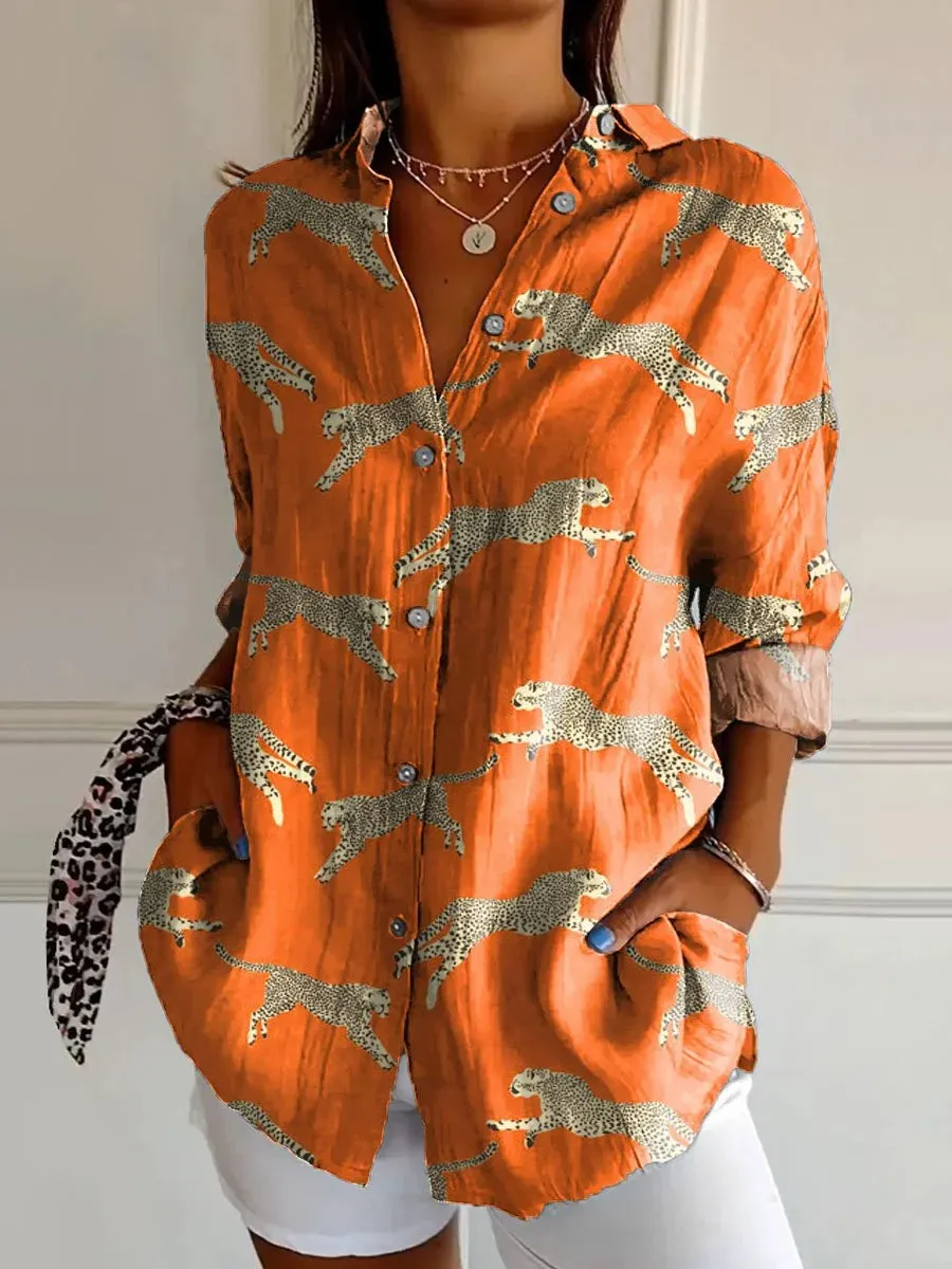 Luisa - Elegant Floral Shirt