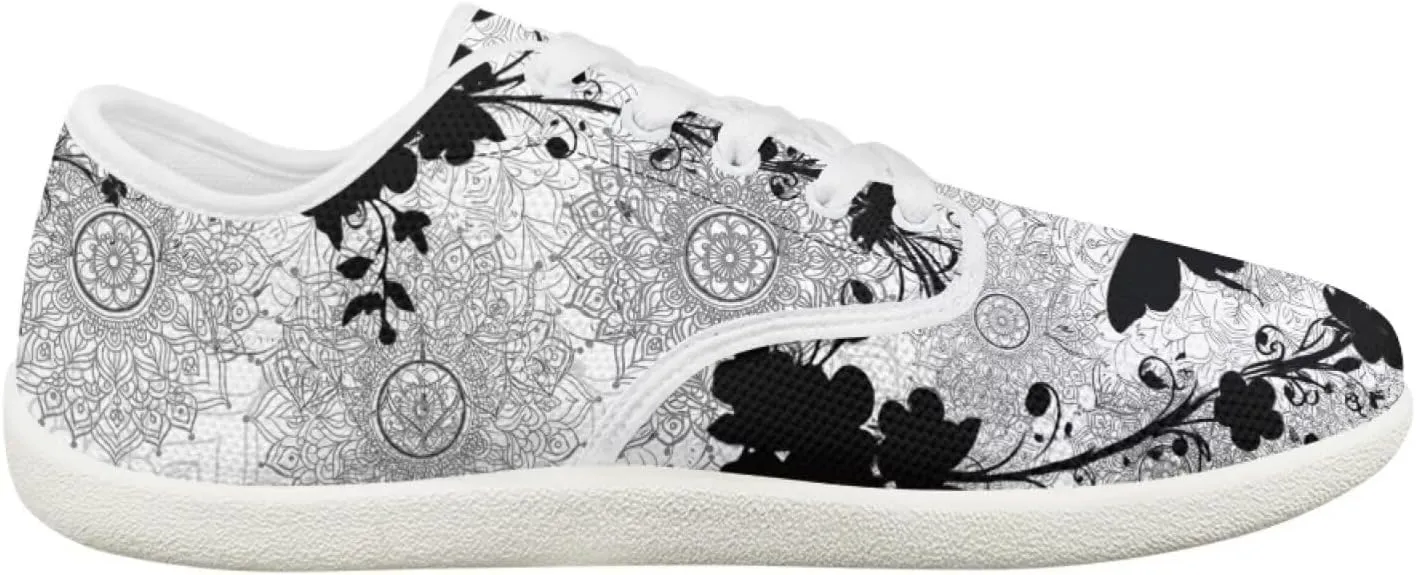 Mandala Animals Wide Toe Barefoot Shoes Women 2025 New Slip On Barefoot Womens Breathable Vitality Shoes