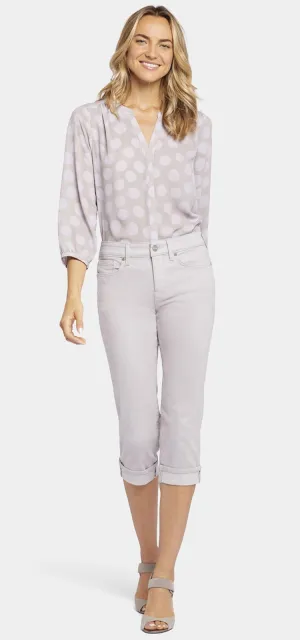 Marilyn Crop Cuff Jeans Lila Cool Embrace® Denim | Pearl Grey