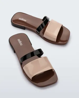 Melissa Ivy Slide Beige/Black