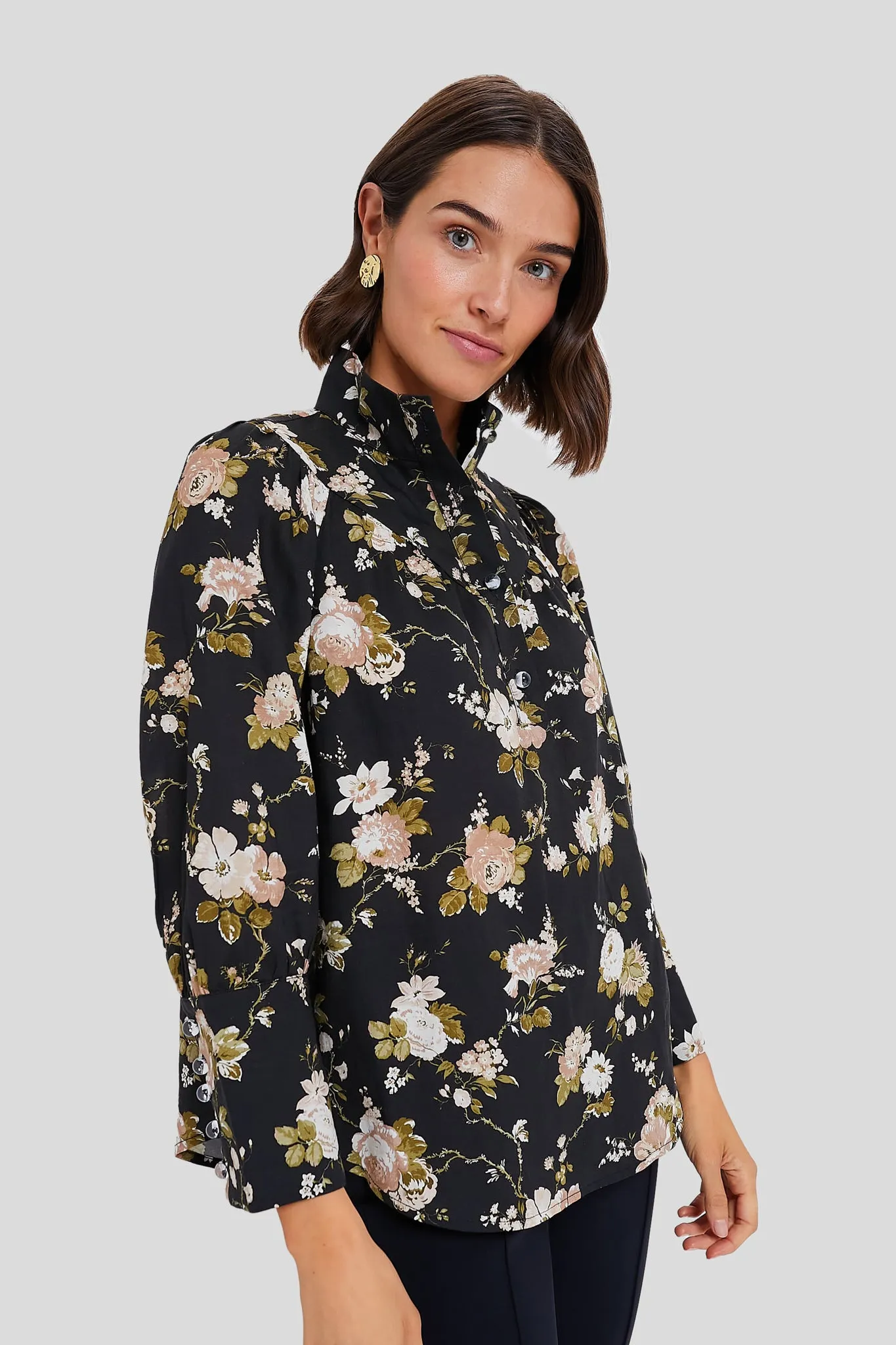 Midnight Garden Corrigan Blouse