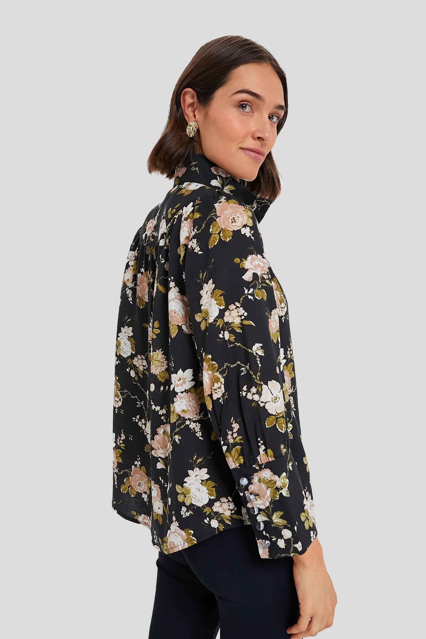 Midnight Garden Corrigan Blouse