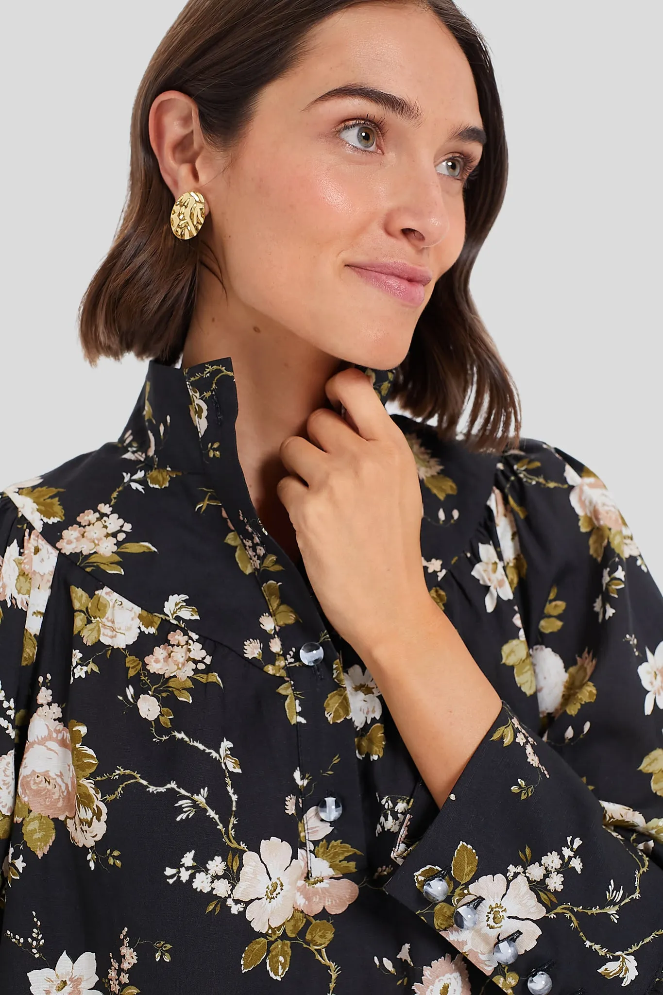 Midnight Garden Corrigan Blouse