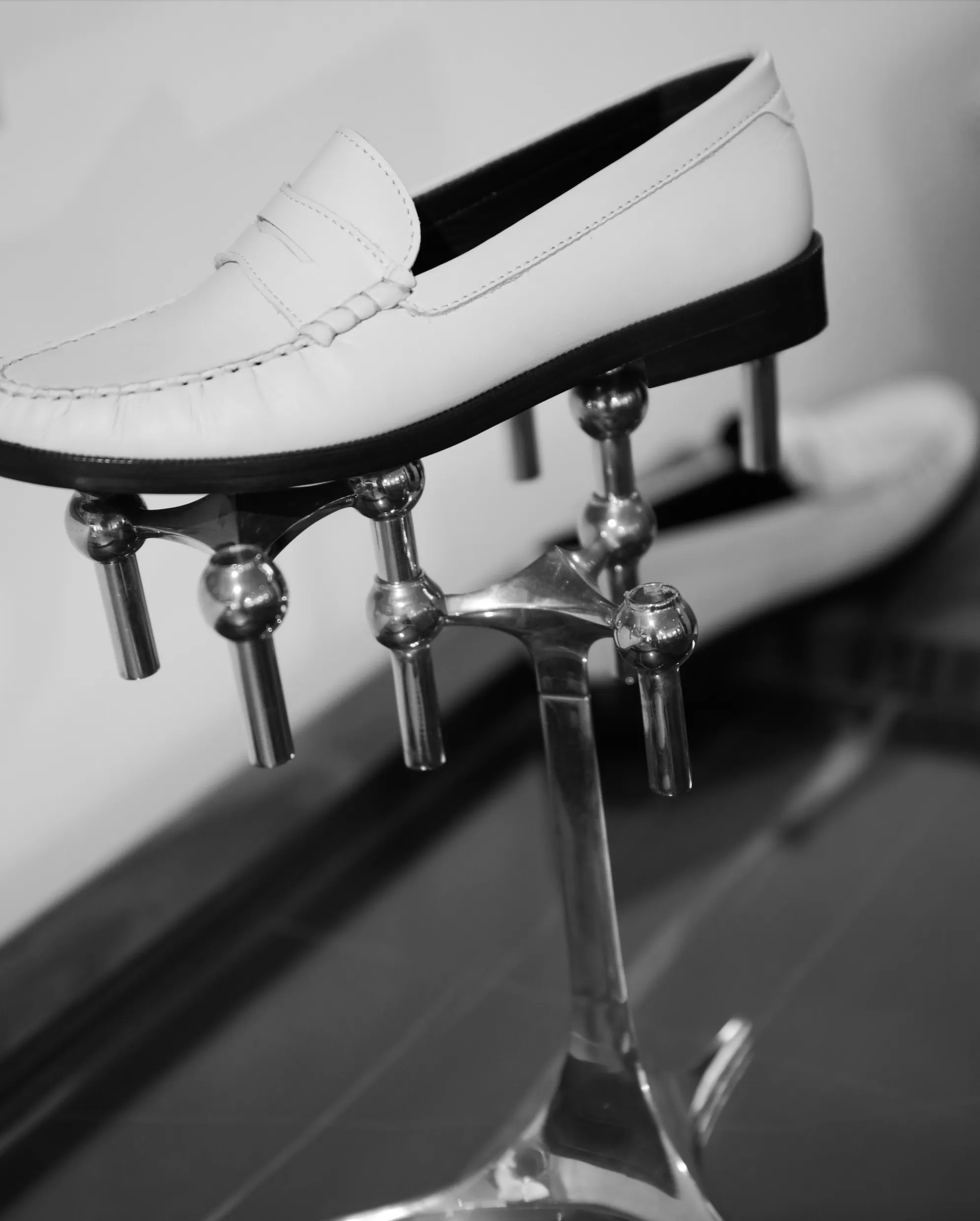 Penny Loafer in Off-White