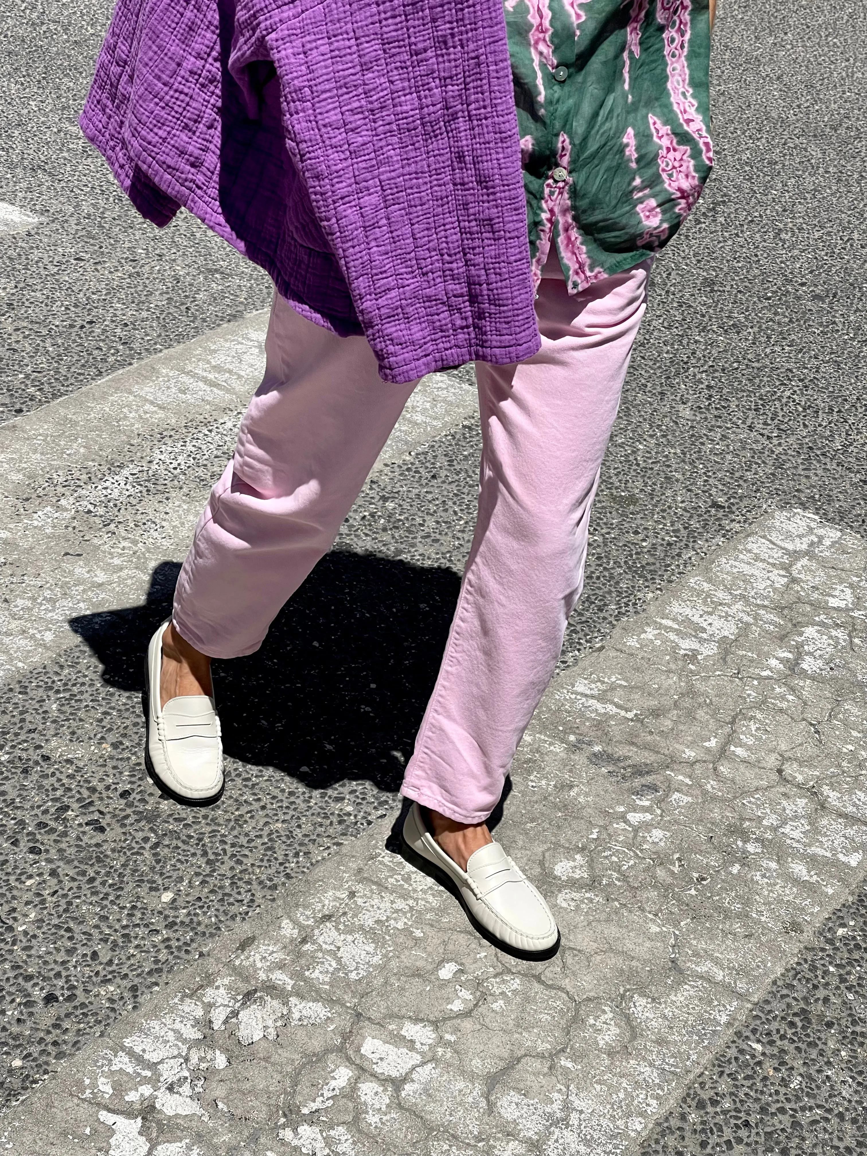Penny Loafer in Off-White