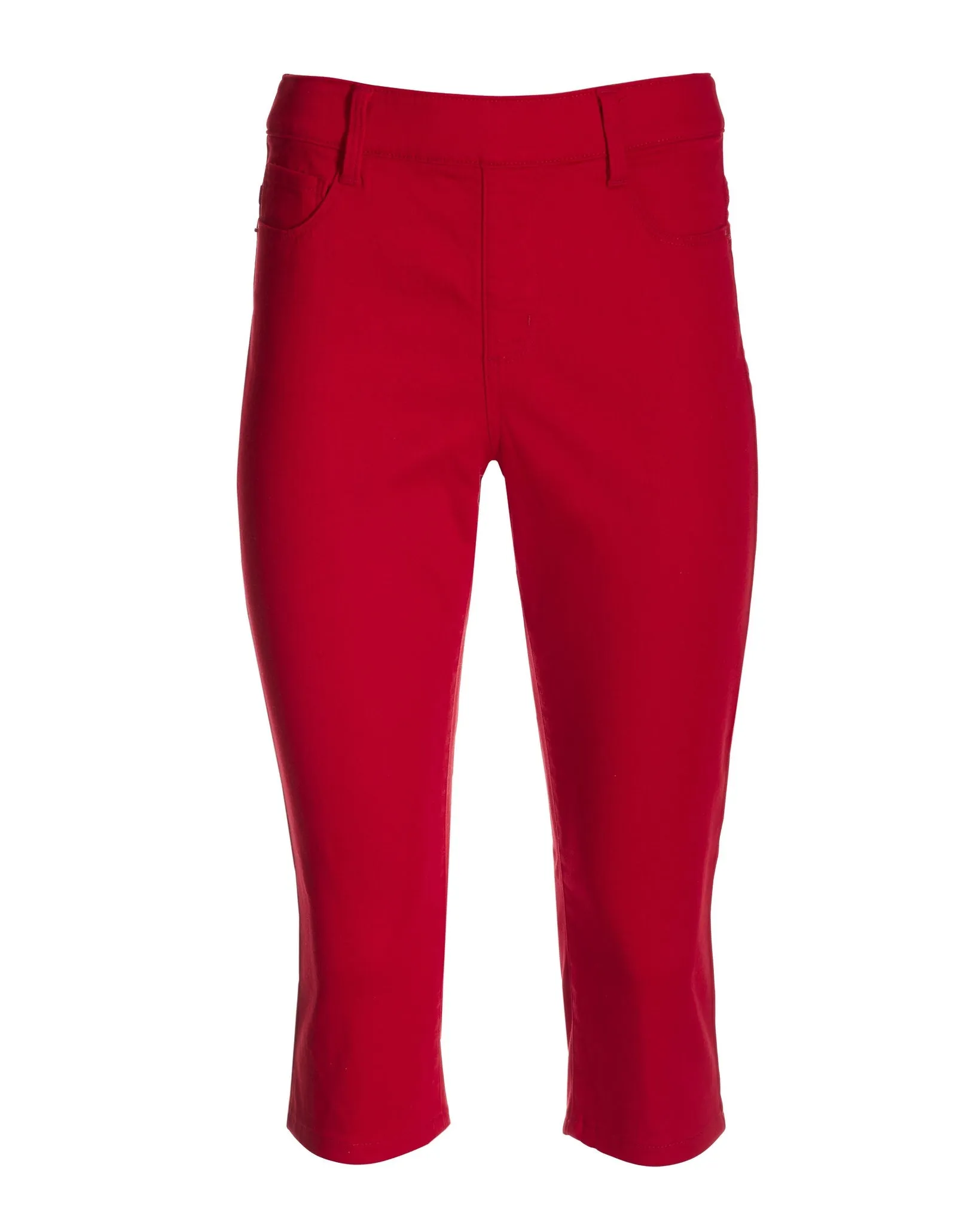Pull-On Pedal Pusher Barbados Cherry