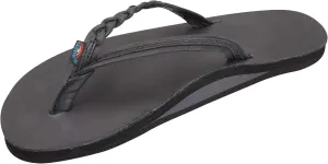 Rainbow Sandals Womens Flirty Braidy Premier Leather w/Single Braided Strap