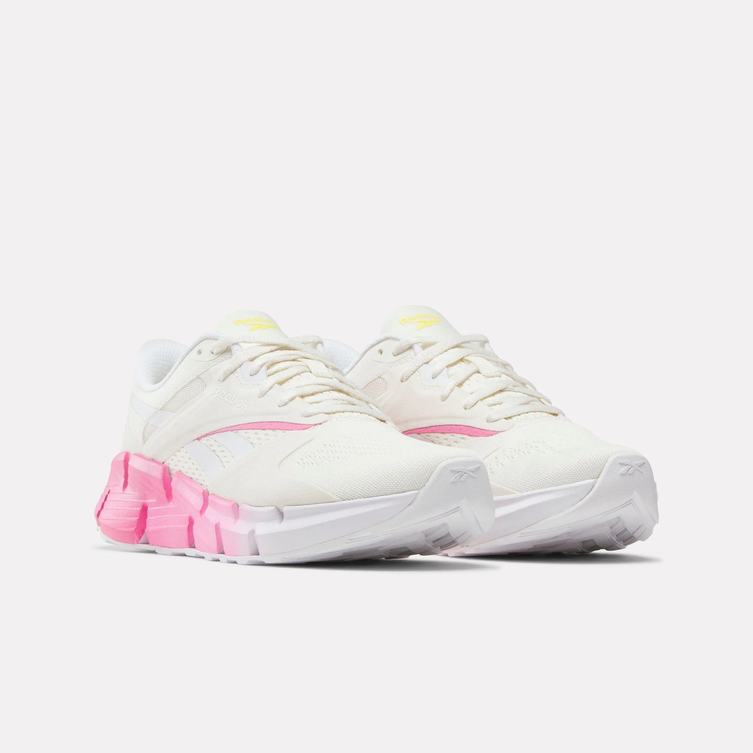 Reebok Footwear Women Zig Dynamica 5 Shoes VINTGCHALK/WHITE/TRUPINK
