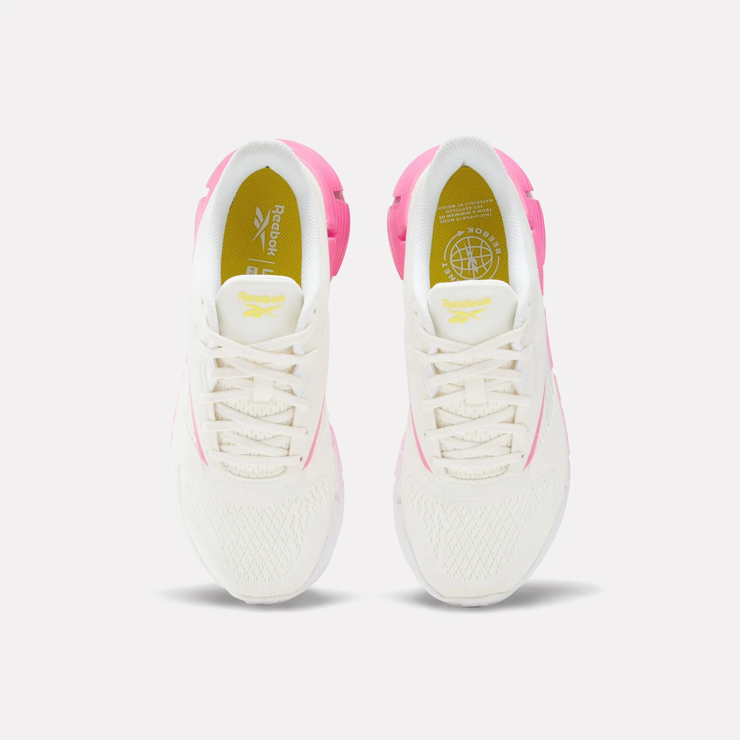 Reebok Footwear Women Zig Dynamica 5 Shoes VINTGCHALK/WHITE/TRUPINK