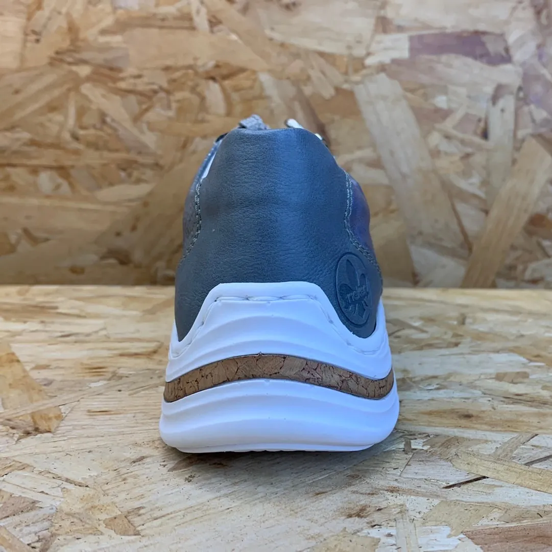 Rieker Womens Fashion Trainers - Blue