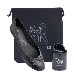 Rollasoles "Back To Black" Ballet Flats