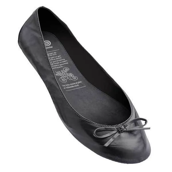 Rollasoles "Back To Black" Ballet Flats
