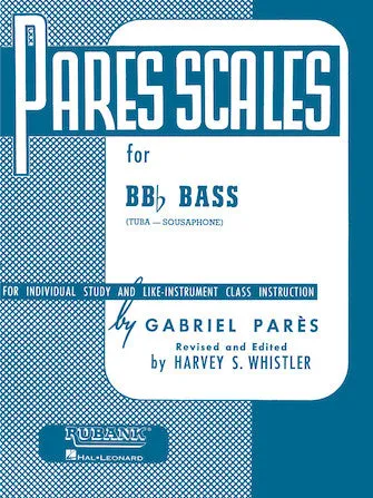 Rubank 04470580 Pares Scales BBb Bass Tuba