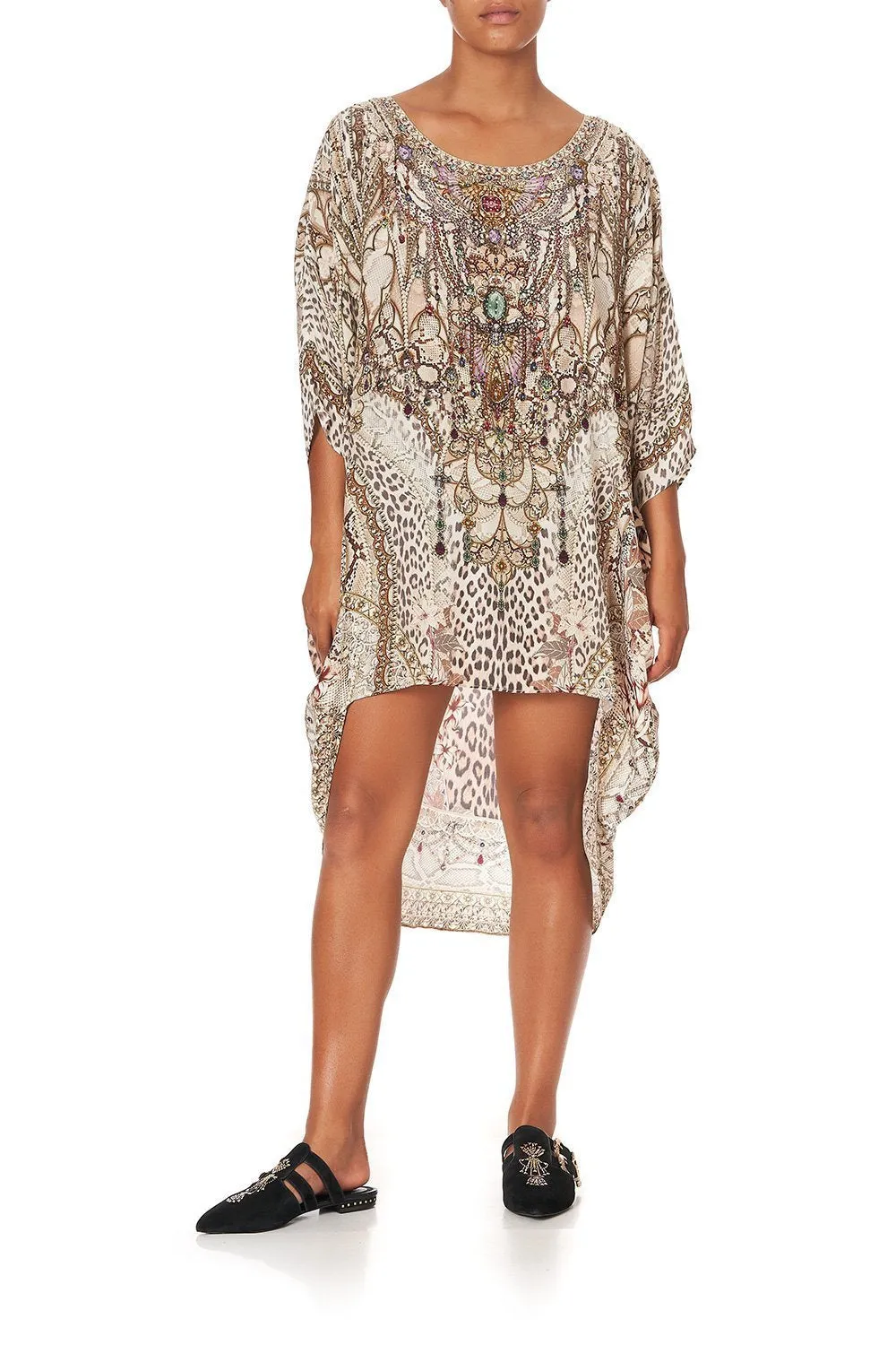 SCOOP BACK HEM DRESS ALL IS NOUVEAU