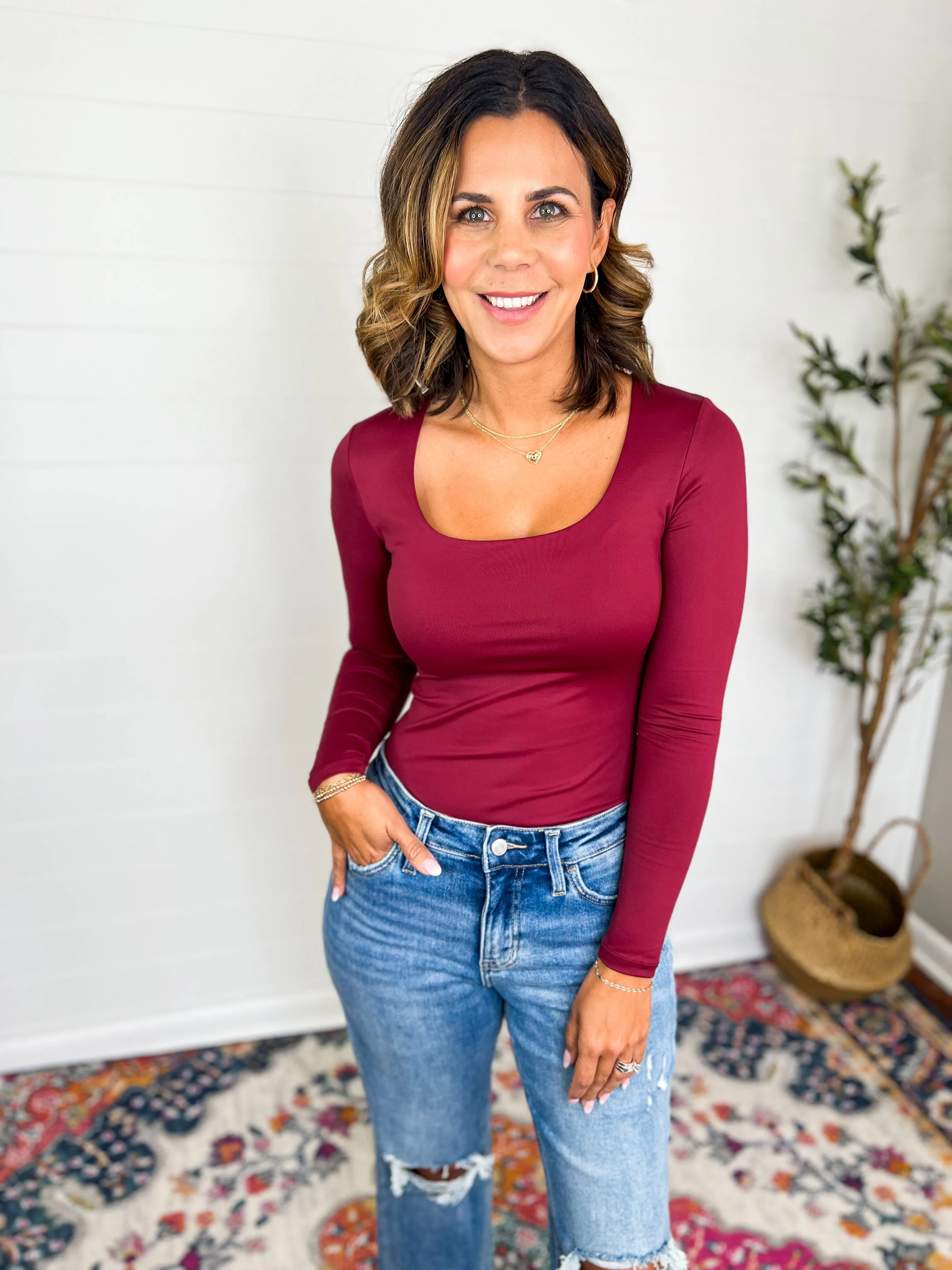Second Skin Mariana Long Sleeve Top