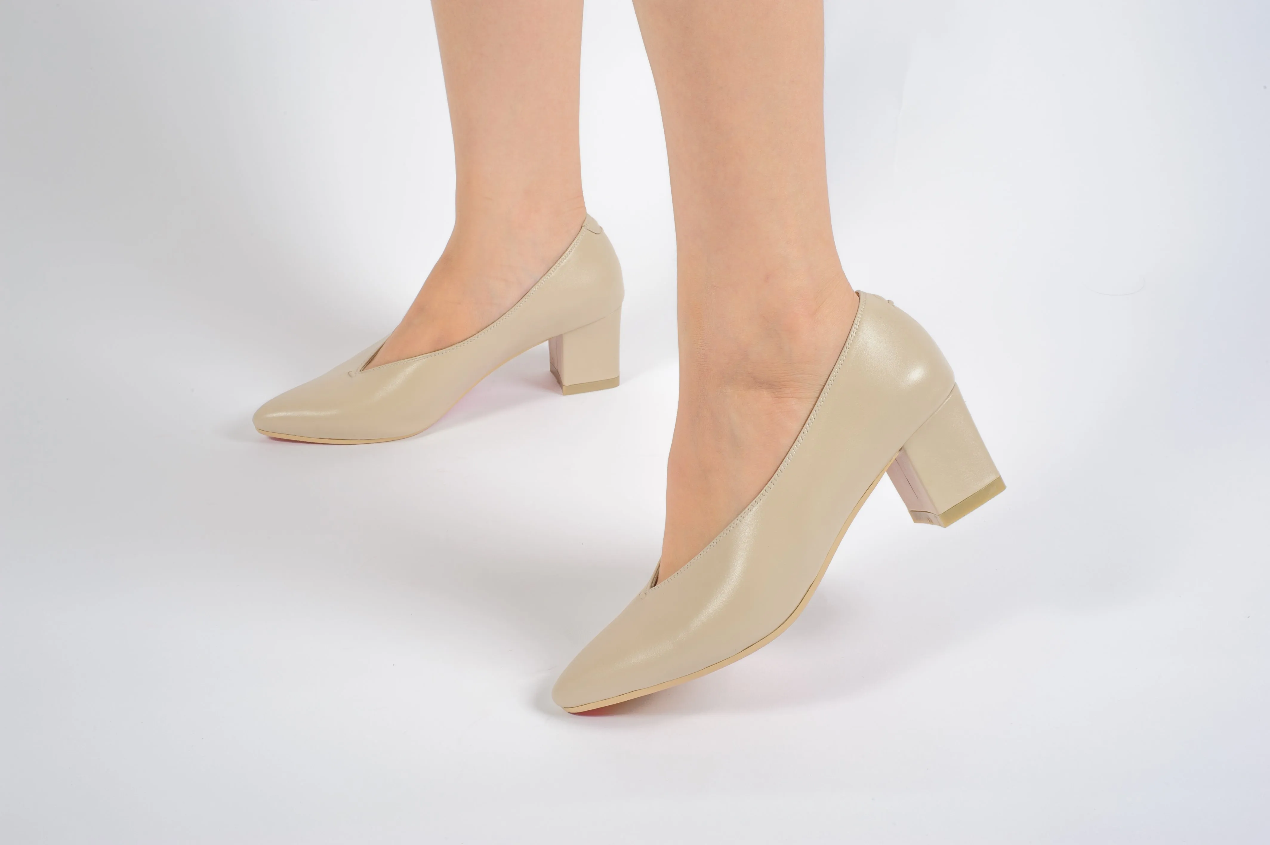 Shoeful Positivity 2" Chunky Heels - Camy Clover