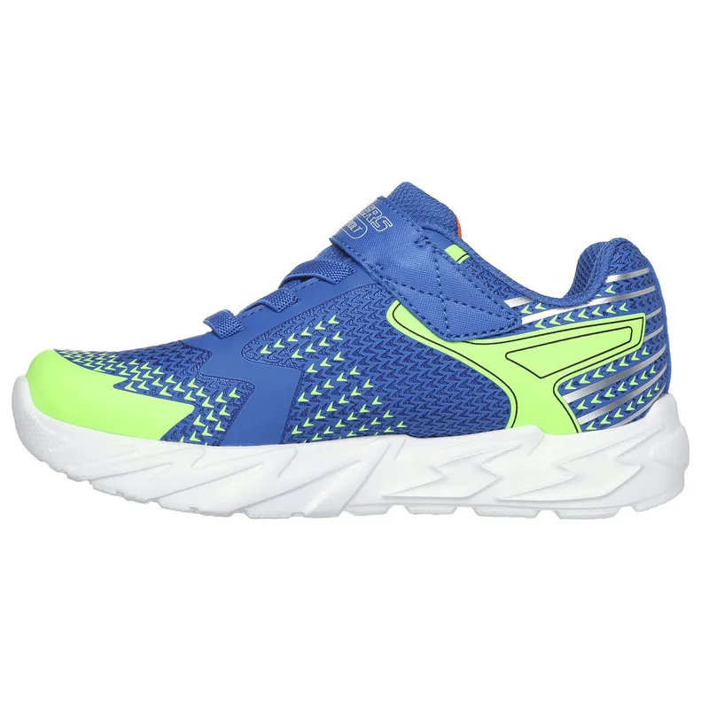 Skechers Boys Trainer S Lights Flex-Glow Bolt Royal/Multi
